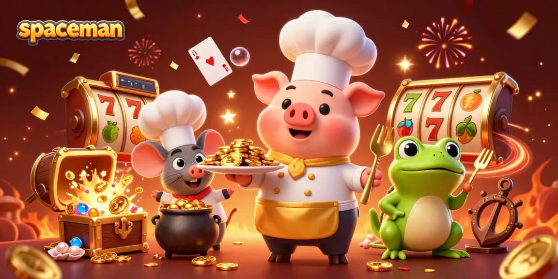 Spin the spaceman slots for breathtaking wins with vibrant 3D characters and gold coins.