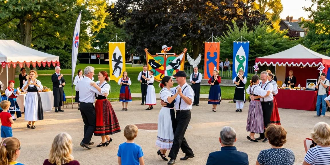 Cultural festival celebrating m98 สล็อตวอเลท 2026 with folk dances and Breton traditions