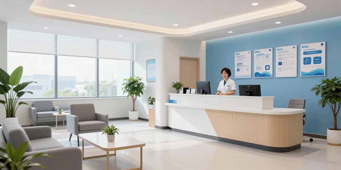 David Hoffmeister reviews in a trusted healthcare setting, reflecting patient care and wellness center ambiance.