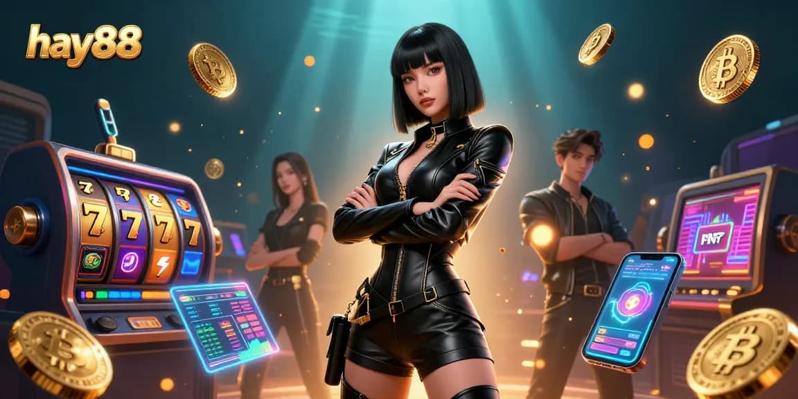 Experience thrilling gameplay with hay88's immersive casino atmosphere and interactive gaming elements.