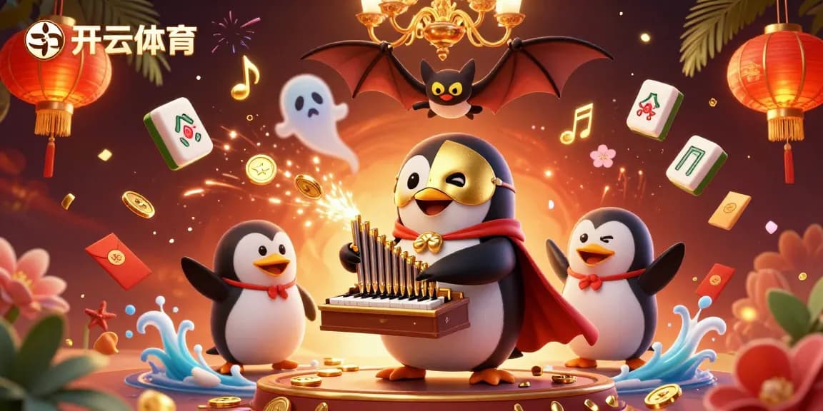 Delight in winning with 开云体育 while enjoying an exciting 3D casino scene featuring golden coins and vibrant symbols.