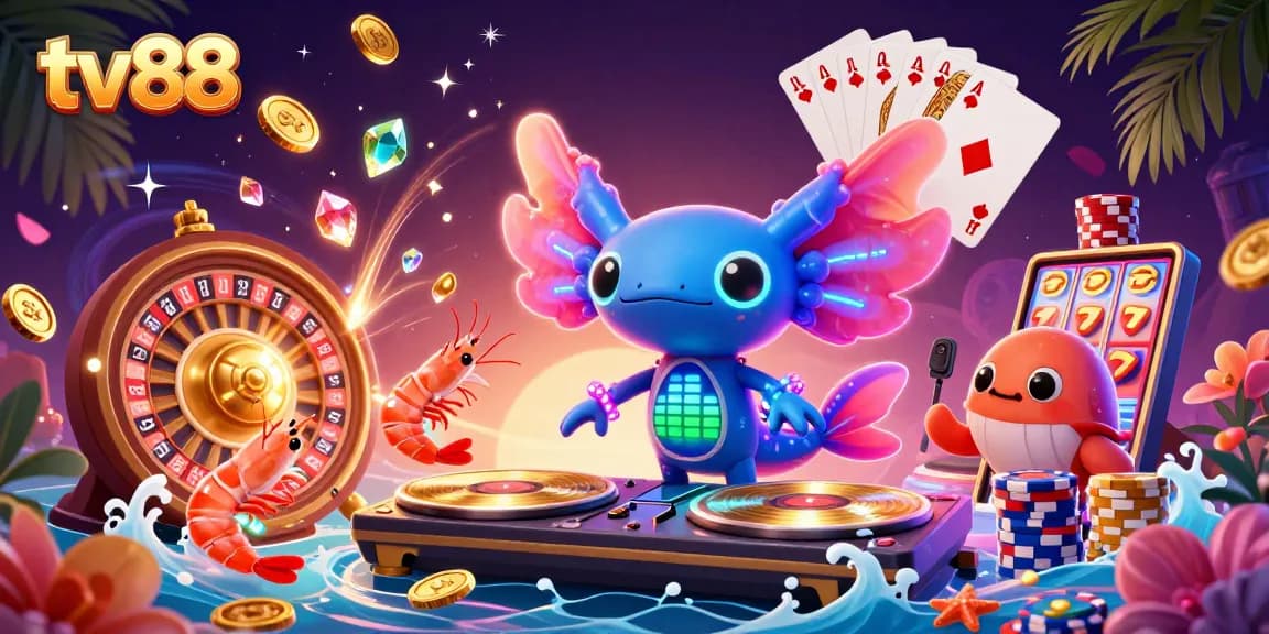 Experience the excitement as tv88 streams vibrant casino games with dynamic characters!