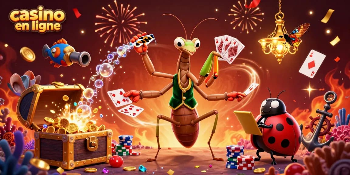 Profitez de l'expérience d'un casino en ligne avec des jeux animés et des gains captivants.