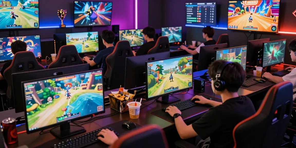SITUS NAGA2000 gaming scene with players engaged in vibrant digital games showcasing immersive experiences.