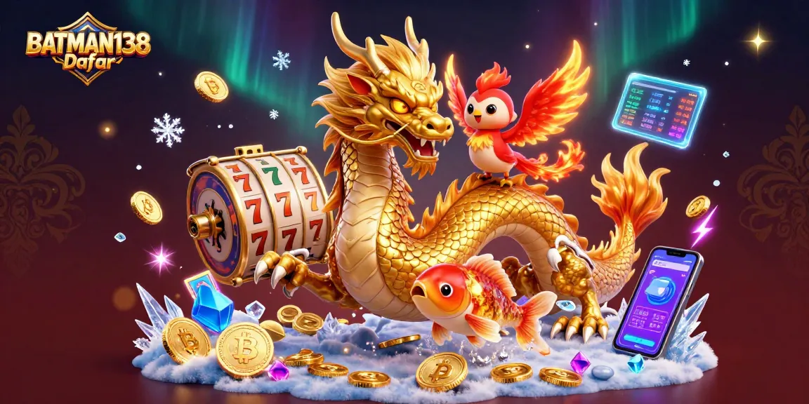 Spesial BATMAN138 Daftar, mainkan slot online dengan banyak pilihan permainan seru!