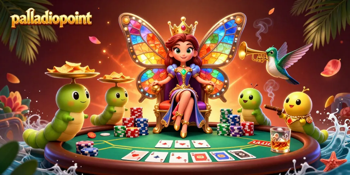 Experience thrilling gameplay at palladiopoint with exclusive poker chips and colorful characters.