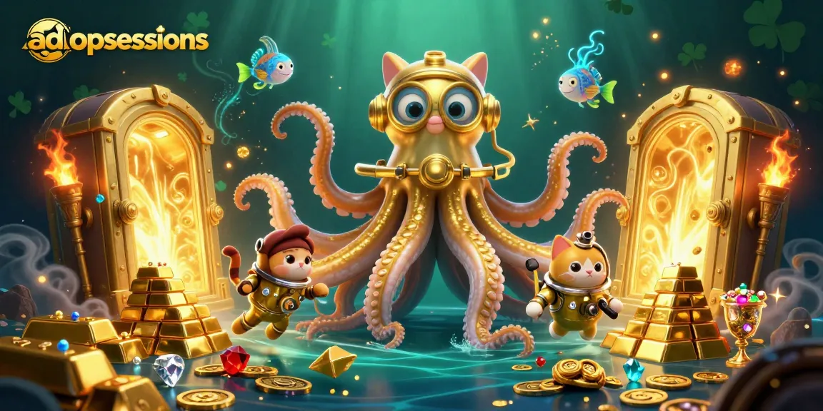 Experience thrilling wins with adpsessions in an immersive casino adventure illustration.