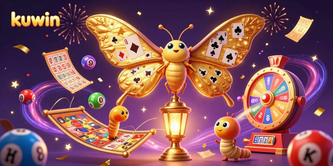 Kuwin delivers excitement with a vibrant 3D scene, showcasing the thrilling energy of online gambling.