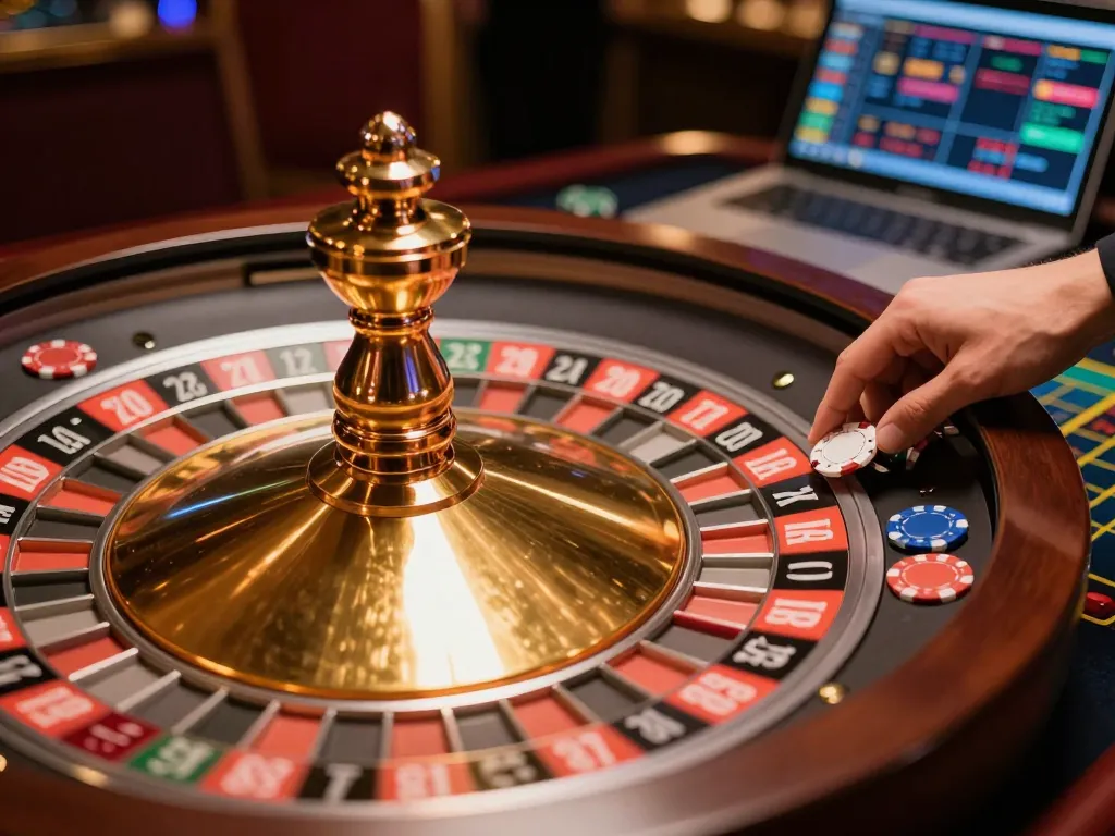 Engaging roulette gameplay at 789win casino platform showcasing vibrant betting options.