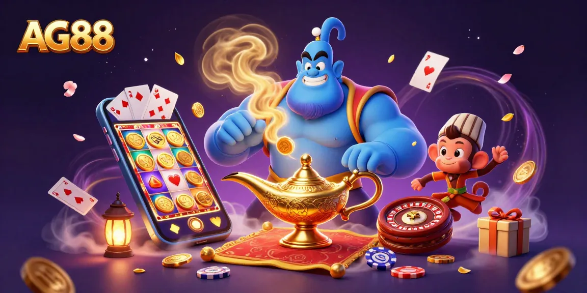 AG88 unleashes winning strategies with slots and casino fun through a magical scene.