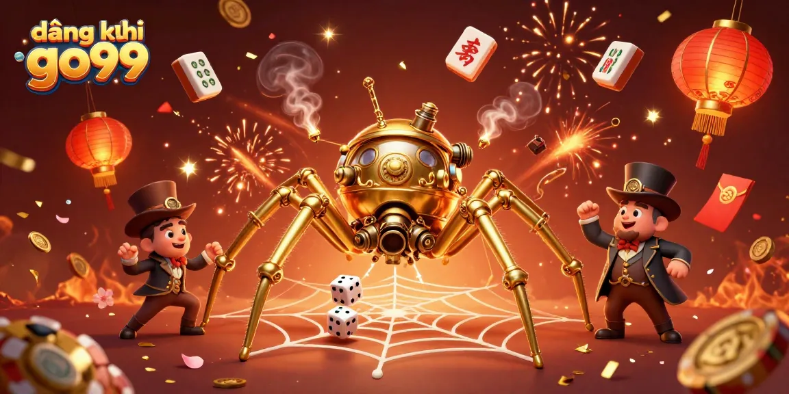 Experience đăng ký go99 with vibrant casino elements in a dynamic, festive illustration.