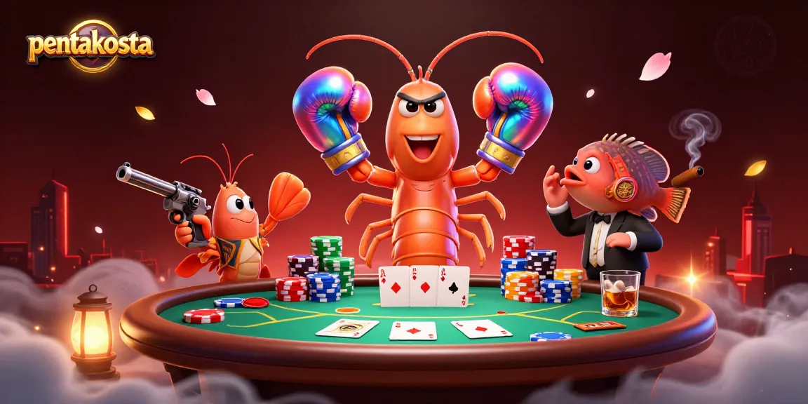 Experience pentakosta excitement with poker battles featuring charming 3D sea creatures.