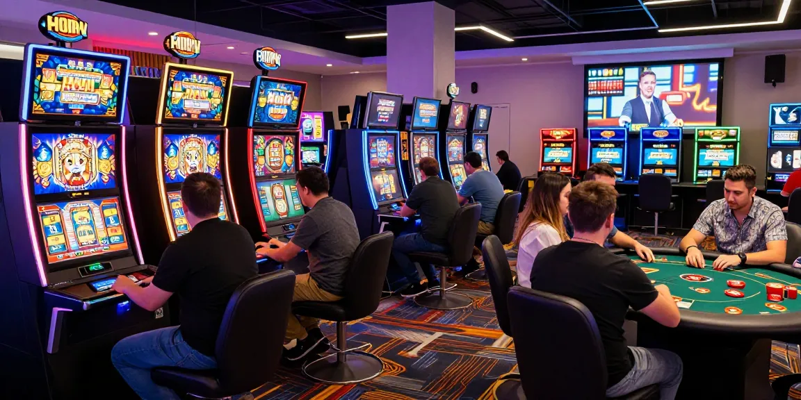 Discover https://oadbyremembers.org.uk in a lively non Gamstop casino scene with players engaged in various exciting games.