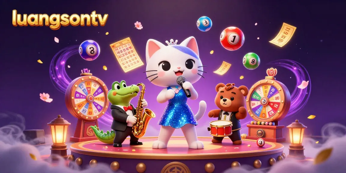 Experience vibrant gaming with the colorful scene at luongsontv blending luck and excitement.