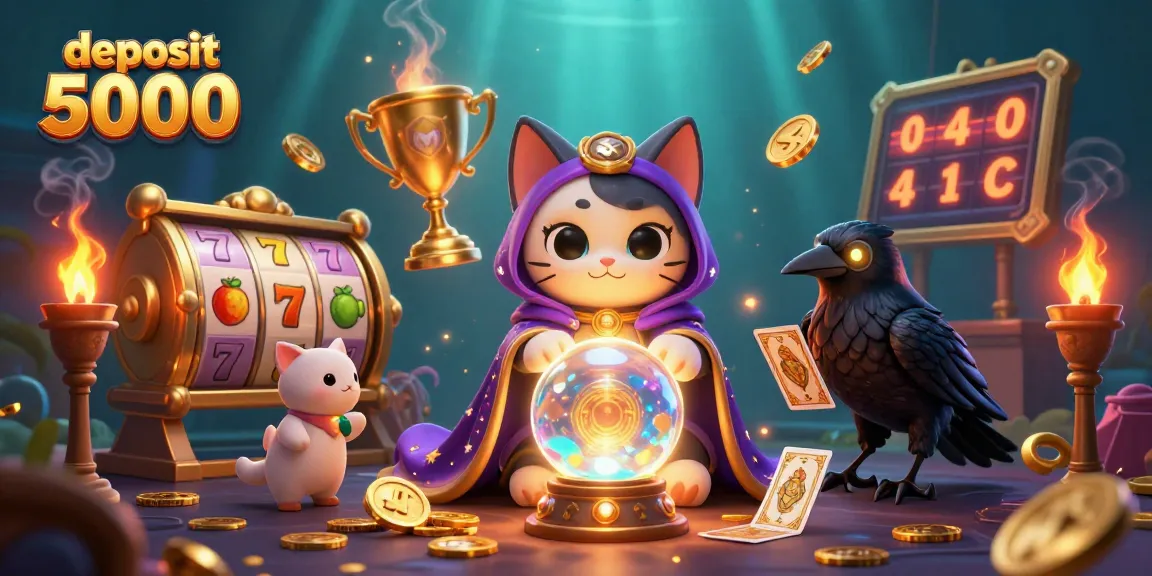 Spin to win with the deposit 5000 bonus at the lively slot games featuring vibrant characters and rich rewards.