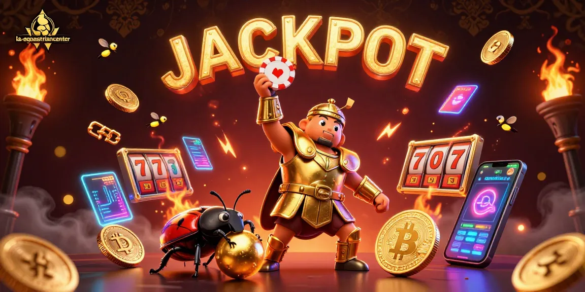 Experience thrilling wins at la-equestriancenter with vibrant gambling elements and dynamic characters.