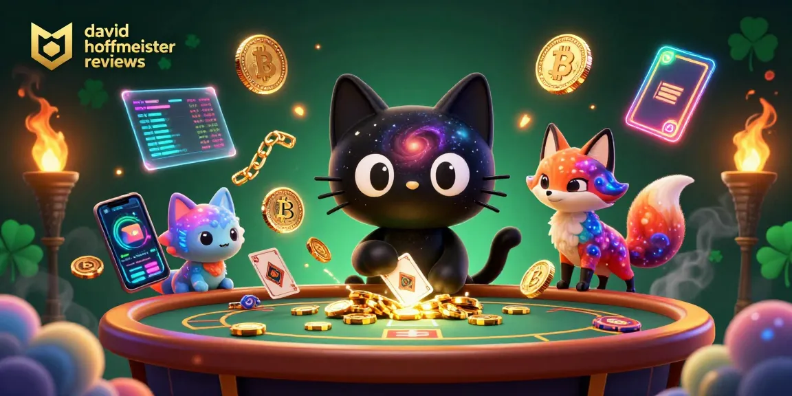 Engage with david hoffmeister reviews through this animated cosmic gambling scene filled with energy.