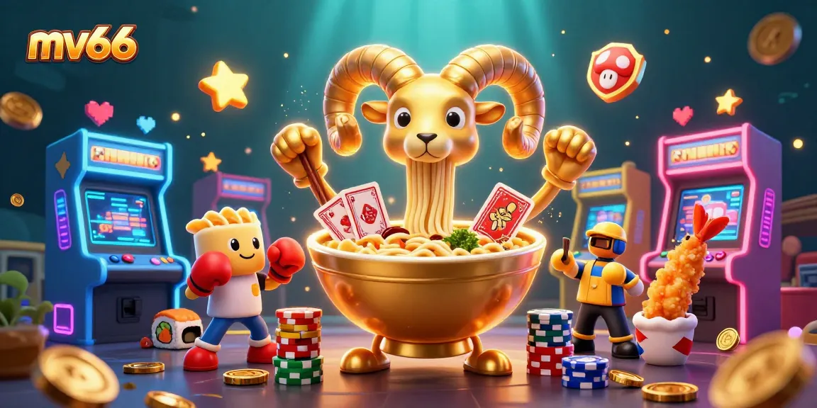 Join the excitement with mv66, featuring vibrant casino-themed characters and dynamic gaming elements.