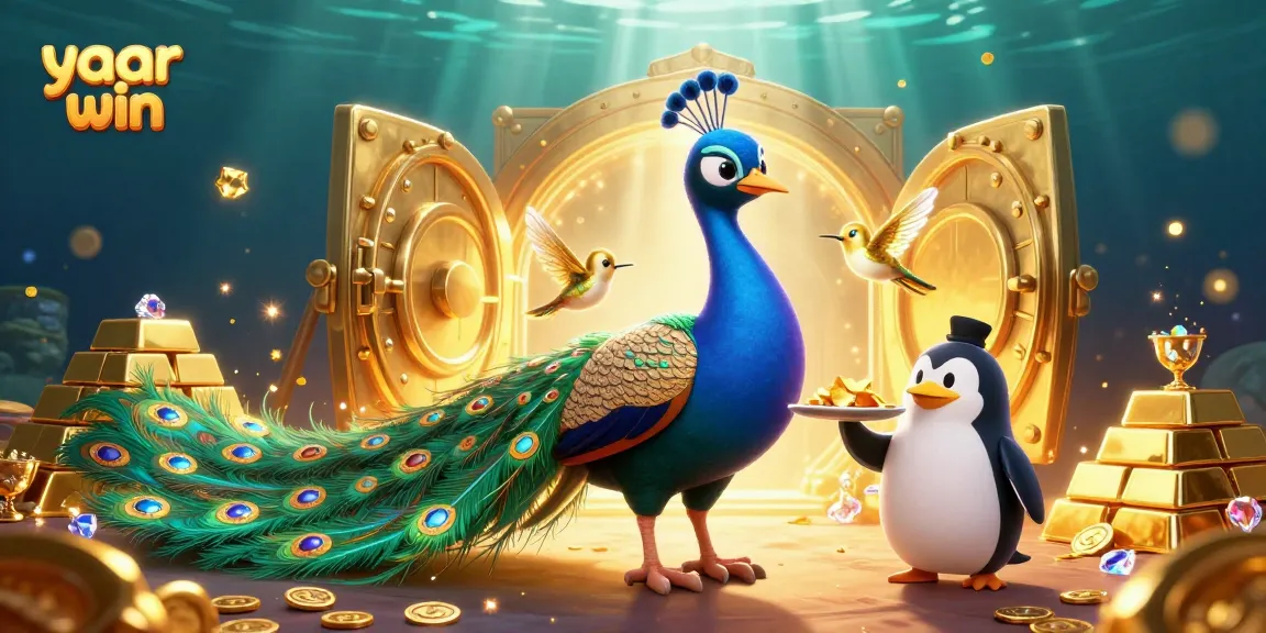 Experience yaar win as you revel in a dazzling 3D casino scene filled with riches.