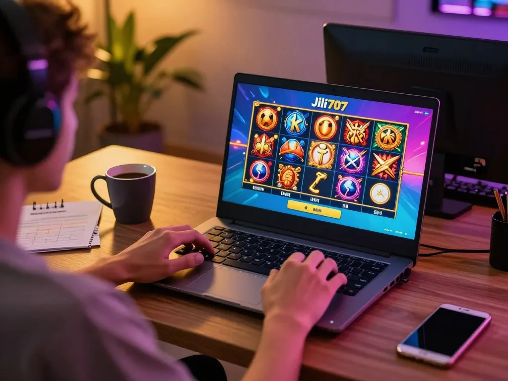Playing jili707 slot machines Brazil online with exciting themes and vibrant graphics.