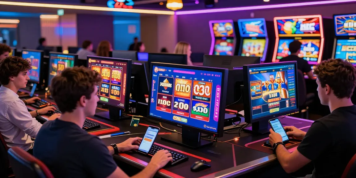 credit card casinos at https://ibn.org.uk showing players enjoying exciting online casino games
