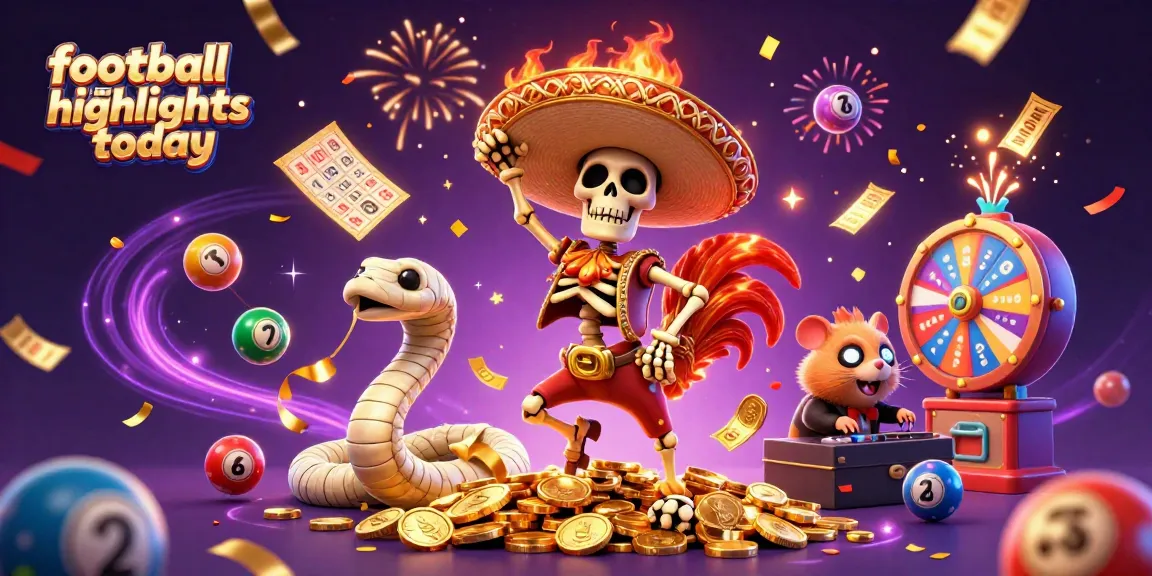 Experience thrilling football match highlights today with vibrant 3D characters celebrating wins in a casino.