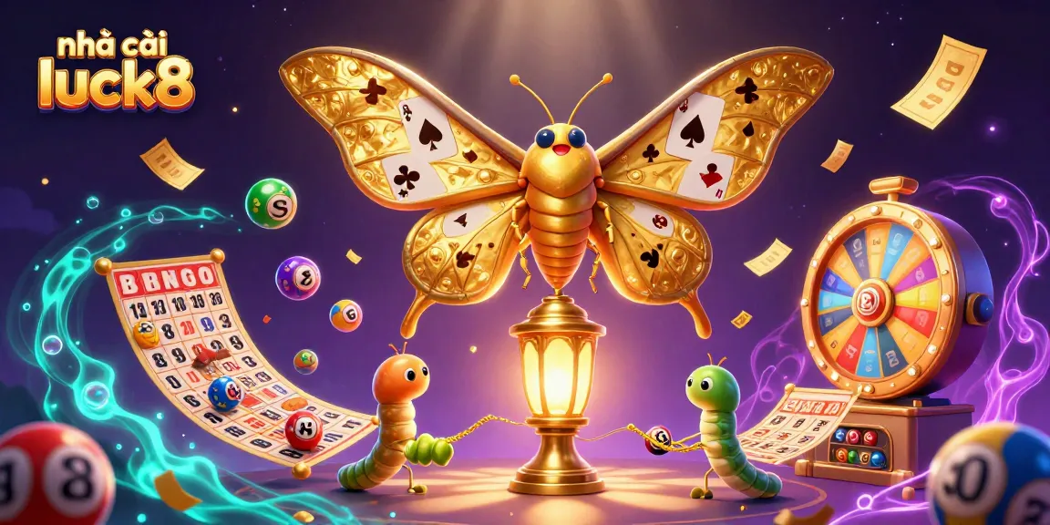 Win big at nhà cái luck8 with vibrant gaming elements in an engaging 3D casino scene.