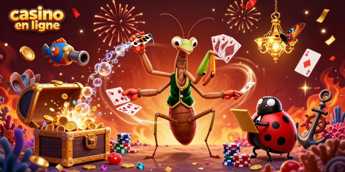 Profitez de l'expérience d'un casino en ligne avec des jeux animés et des gains captivants.