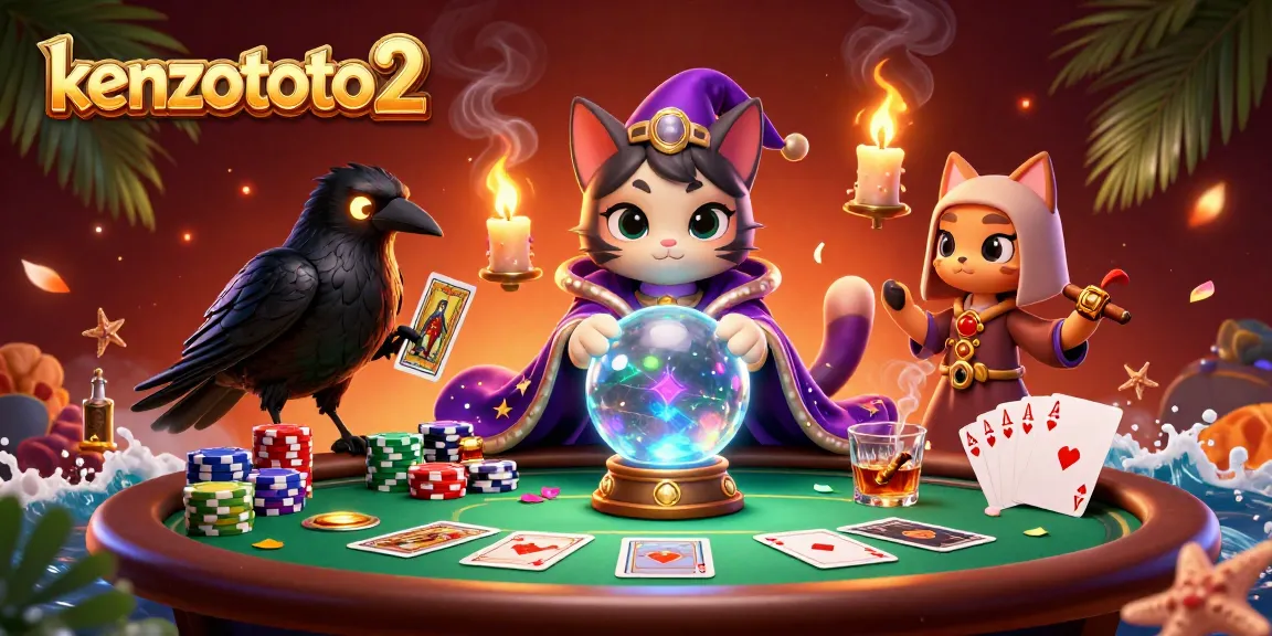 Menggandakan peluang menang dengan kenzototo2 di meja poker penuh aksi dan elemen perjudian menarik lainnya.