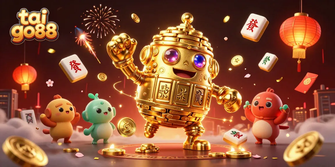 Engage with tai go88’s thrilling gameplay featuring dynamic golden golem and festive gaming elements.
