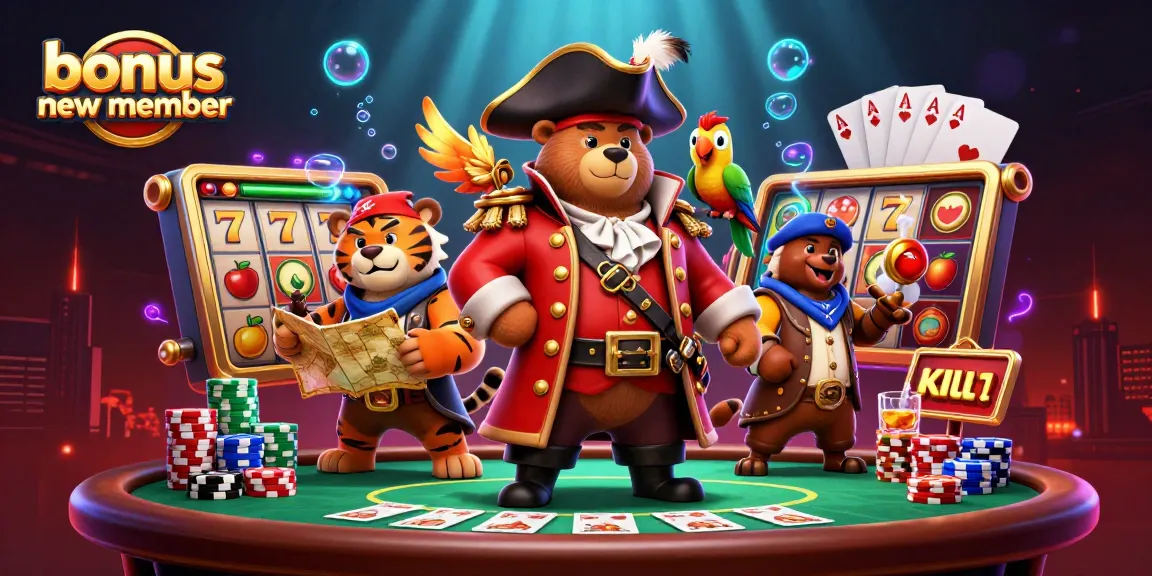 Mendapatkan bonus anggota baru di BARUDAK88 sambil bermain slot dengan simbol keberuntungan.