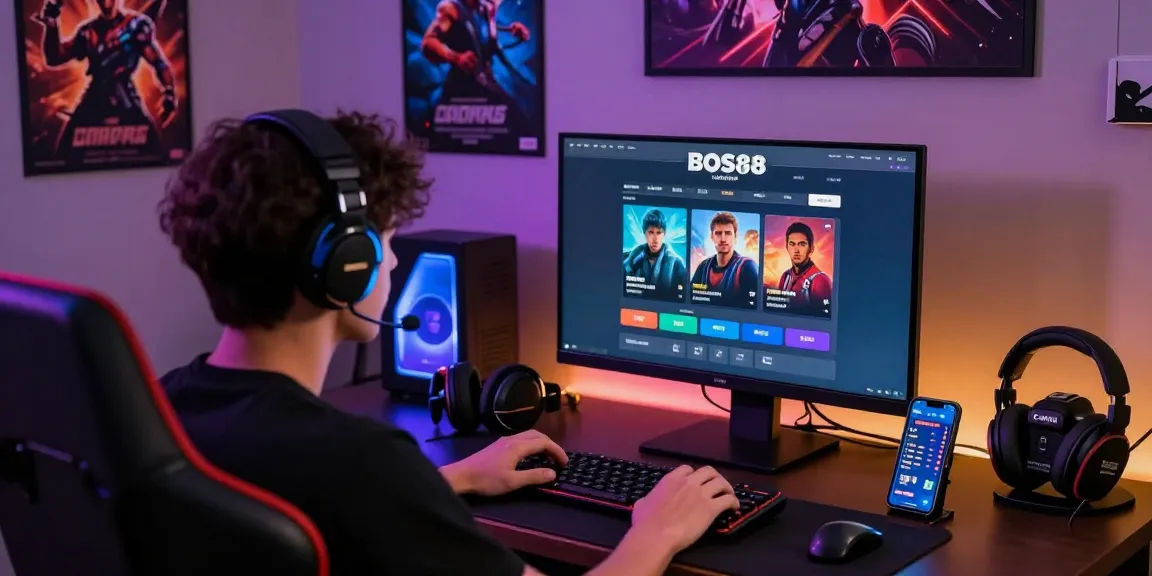 Pengalaman terlibat dalam platform taruhan online BOS88 Daftar dengan pencahayaan LED menawan.