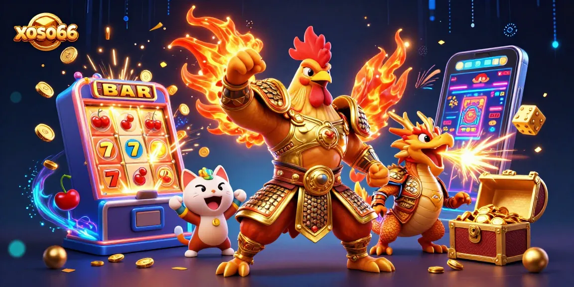 Experience thrilling wins with xoso66's exciting games, featuring dynamic characters and jackpot action.