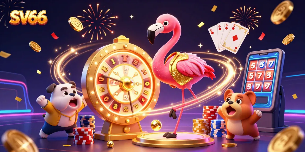 Spin to win at SV66 with exciting games, sparkling gems, and vibrant casino atmosphere.