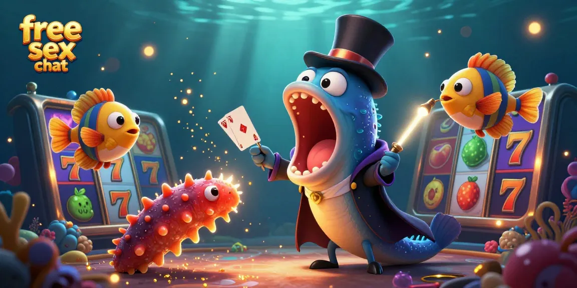 Engage in free sex chat with vibrant 3D gambling elements and interactive characters.