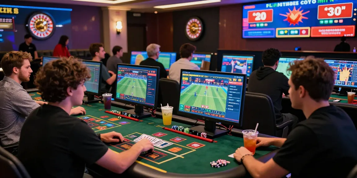 Exciting moments at https://bl555.solutions/ online casino with players betting on live sports and casino games.