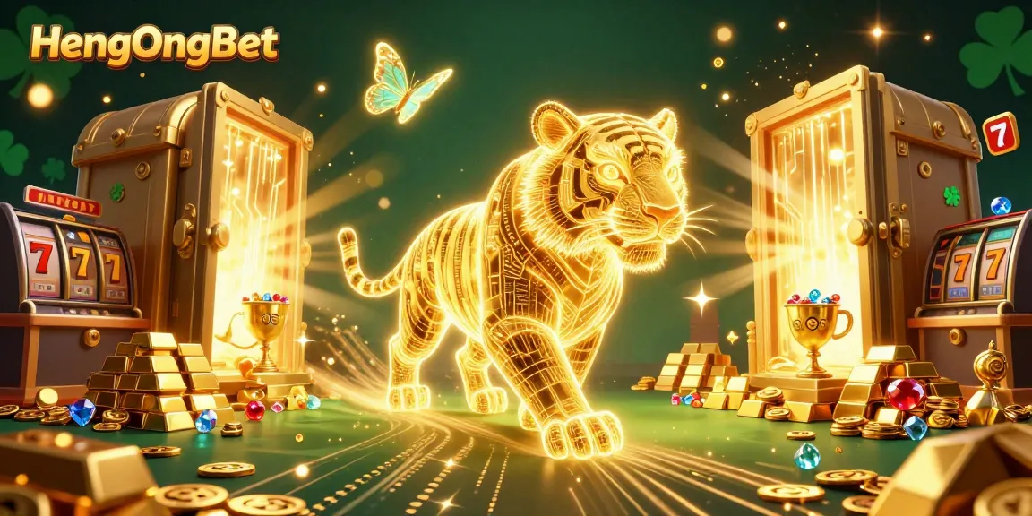 Experience exciting gameplay at HengOngBet with vibrant 3D casino elements and immersive digital design.