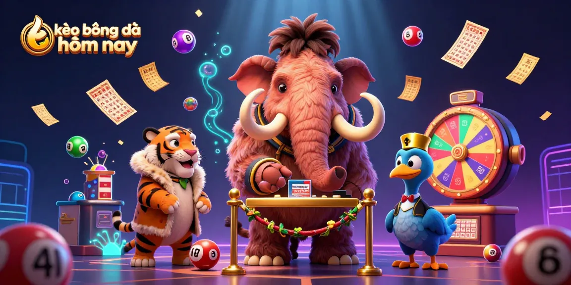 Experience excitement with kèo bóng đá hôm nay at the dazzling casino doors featuring colorful lottery elements.