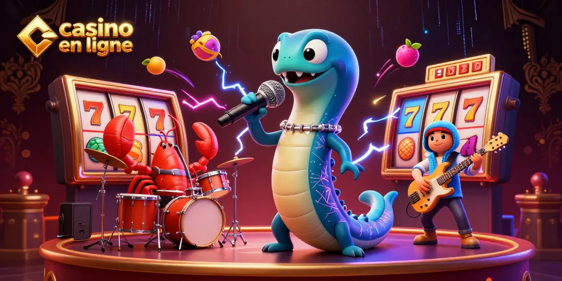 Faites l'expérience d'un casino en ligne dynamique avec des rouleaux de machines à sous et des personnages animés.