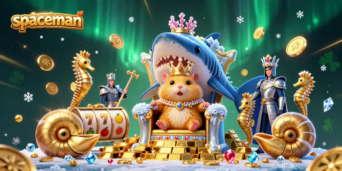 Join the exciting spaceman adventure with vibrant slots, gold treasures, and charming characters!