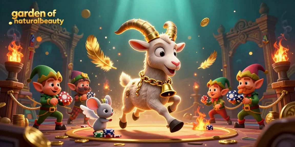 Menangkan di game kasino "gardenofnaturalbeauty" dengan ilustrasi 3D Krampus dan elemen seru.