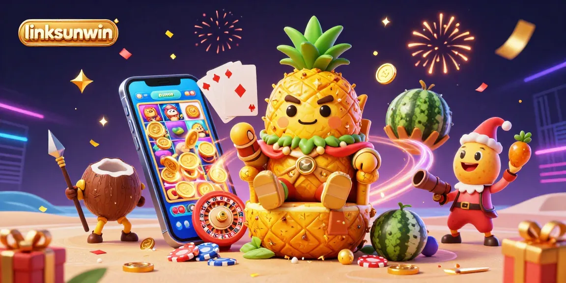 Experience excitement with linksunwin while spinning the reels and winning big in this vibrant casino scene.