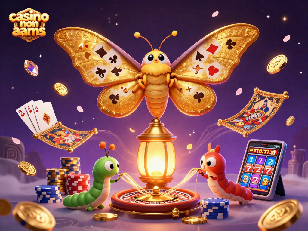 Scopri il mondo dei giochi d'azzardo con il nostro casino non aams, tra farfalle dorate e simboli di fortuna!