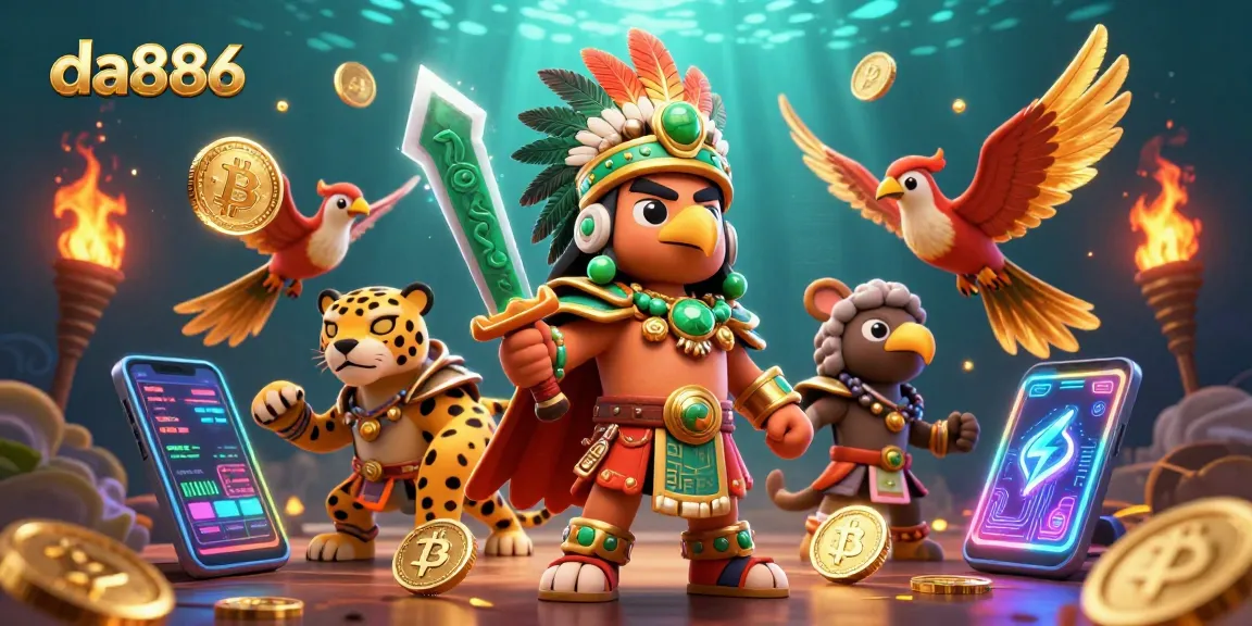 Spin and win with da886's vibrant casino adventure featuring crypto elements.
