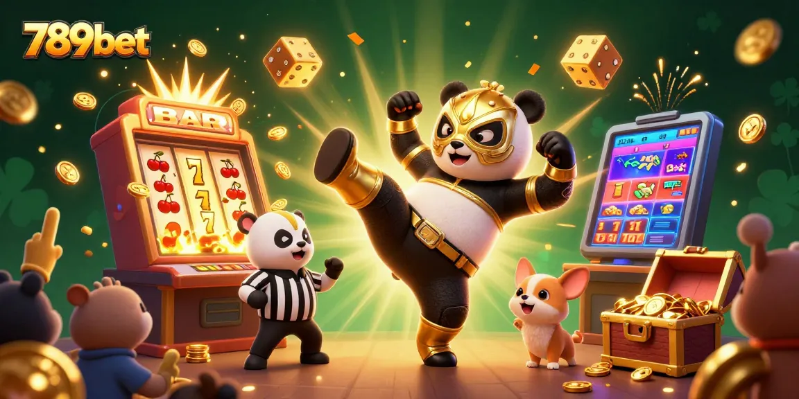 Experience the thrill of 789bet with dynamic characters and a vibrant jackpot explosion in an exciting casino scene.