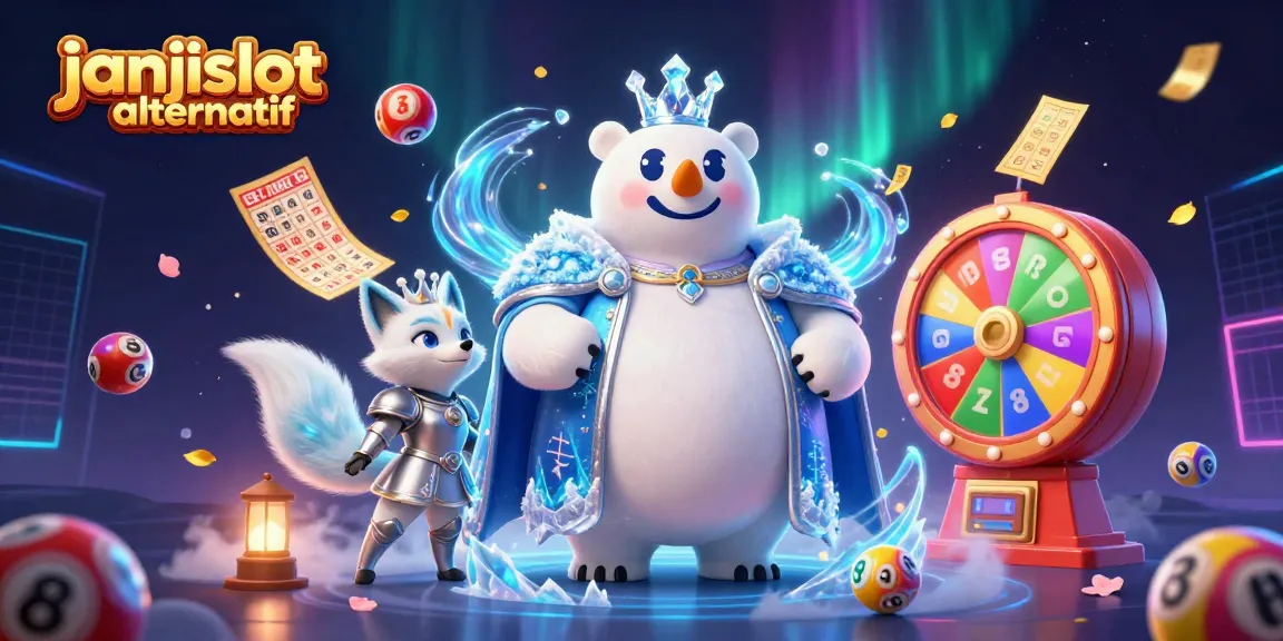 Play janjislot alternatif for immersive gaming with vibrant lottery elements and dynamic visuals.