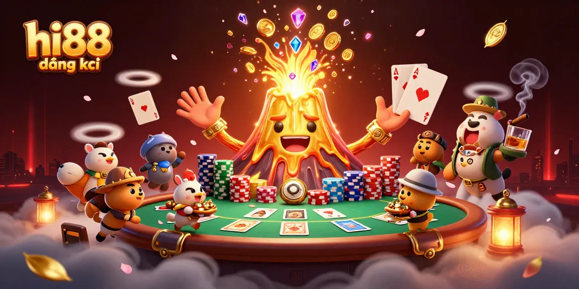 Engage with hi88 đăng ký for an exhilarating casino experience filled with treasures and poker action.
