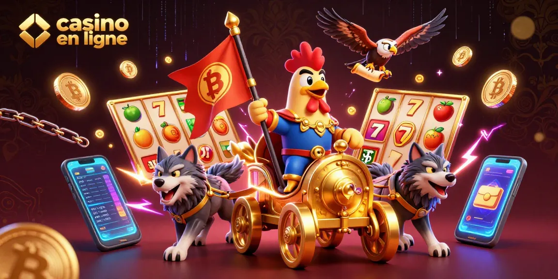 Jouez à des jeux de casino en ligne avec des personnages dynamiques et des symboles colorés