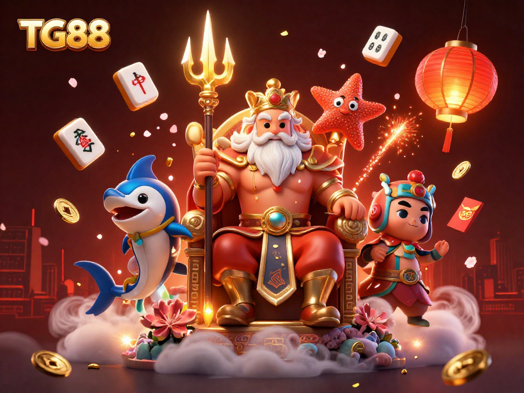 Bet on TG88 for a vibrant casino experience with Neptune and thrilling game elements.