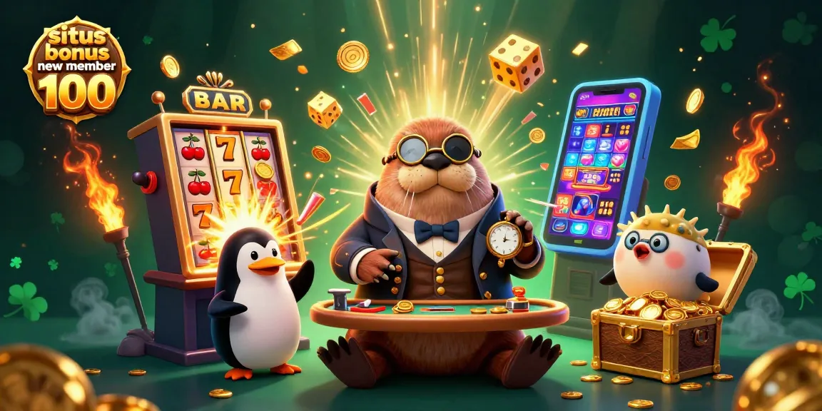 Experience exciting gameplay and bonuses at situs bonus new member 100 while enjoying vibrant slot action.